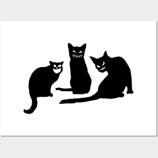 Evil Cats Posters and Art